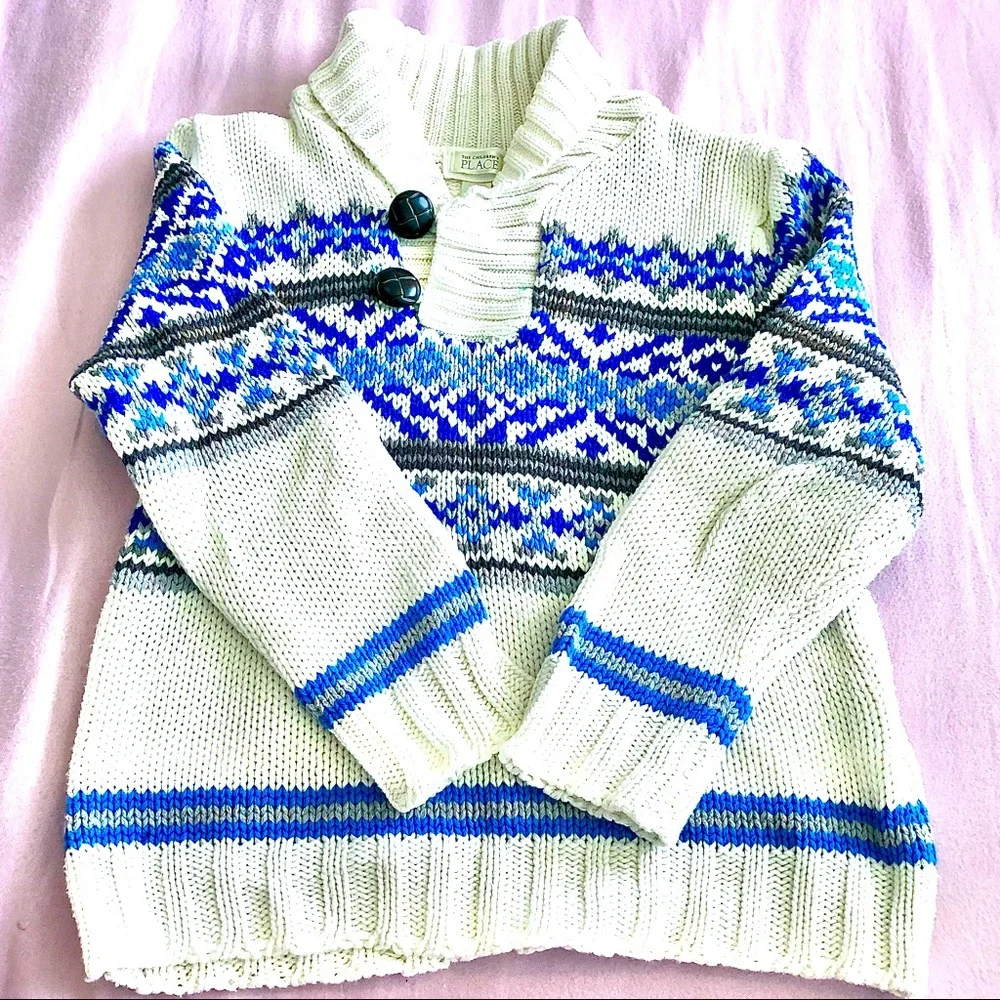 The Children’s Place Boys Collar Neck Sweater